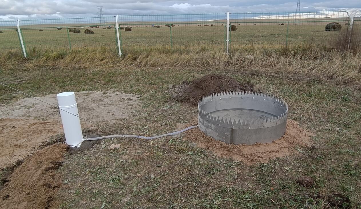 自动气象站和蒸发站在呼伦贝尔草原完成安装 自动气象站和蒸发站在呼伦贝尔草原完成安装