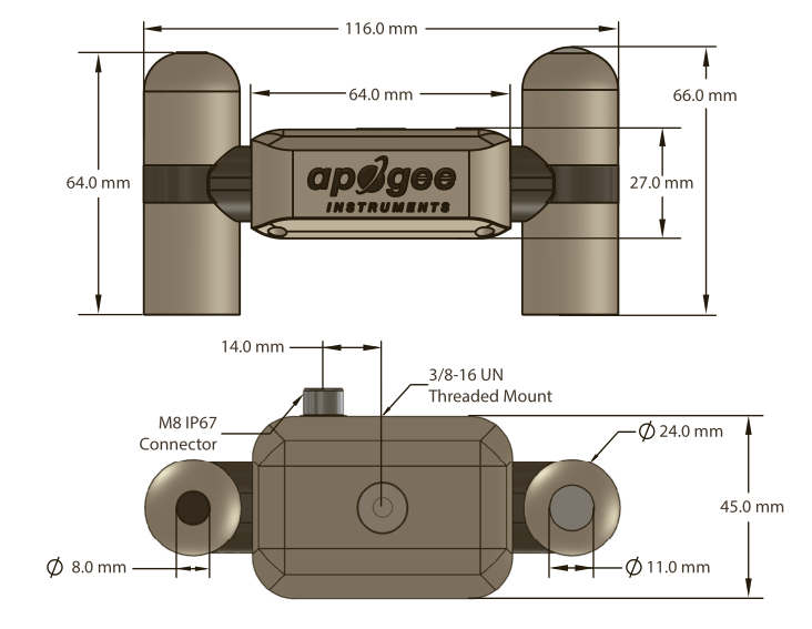 SN-500四分量净辐射计 SN-500四分量净辐射计